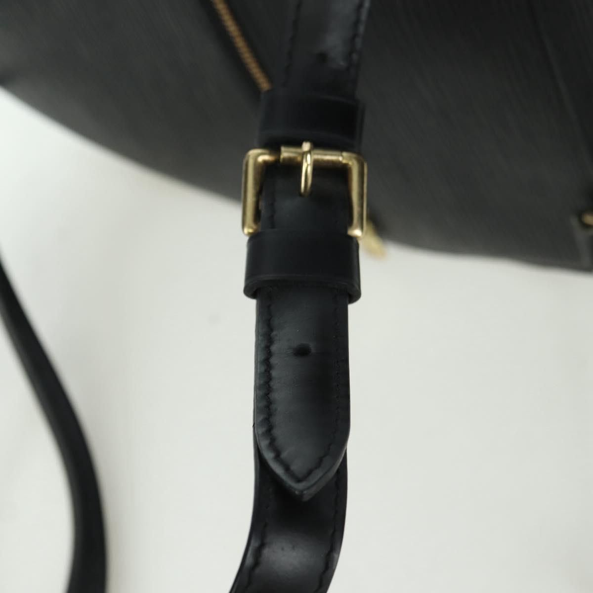 LOUIS VUITTON Epi Mabillon Backpack Black M52232 LV Auth BAZ844A