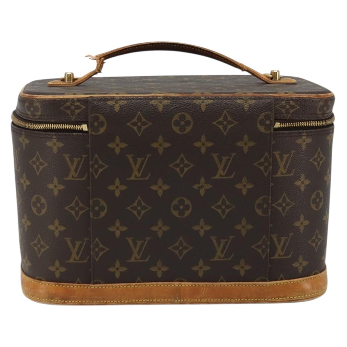 LOUIS VUITTON Monogram Nice Hand Bag M47280 LV Auth BAZ847