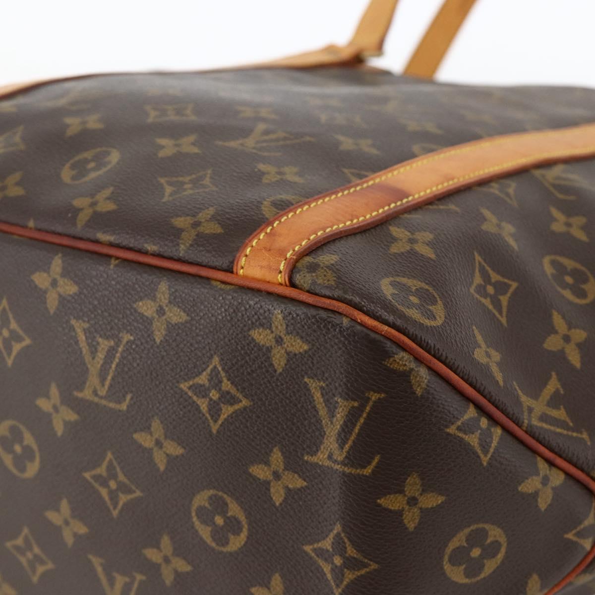 LOUIS VUITTON Monogram Sac Shopping Tote Bag M51108 LV Auth BAZ852