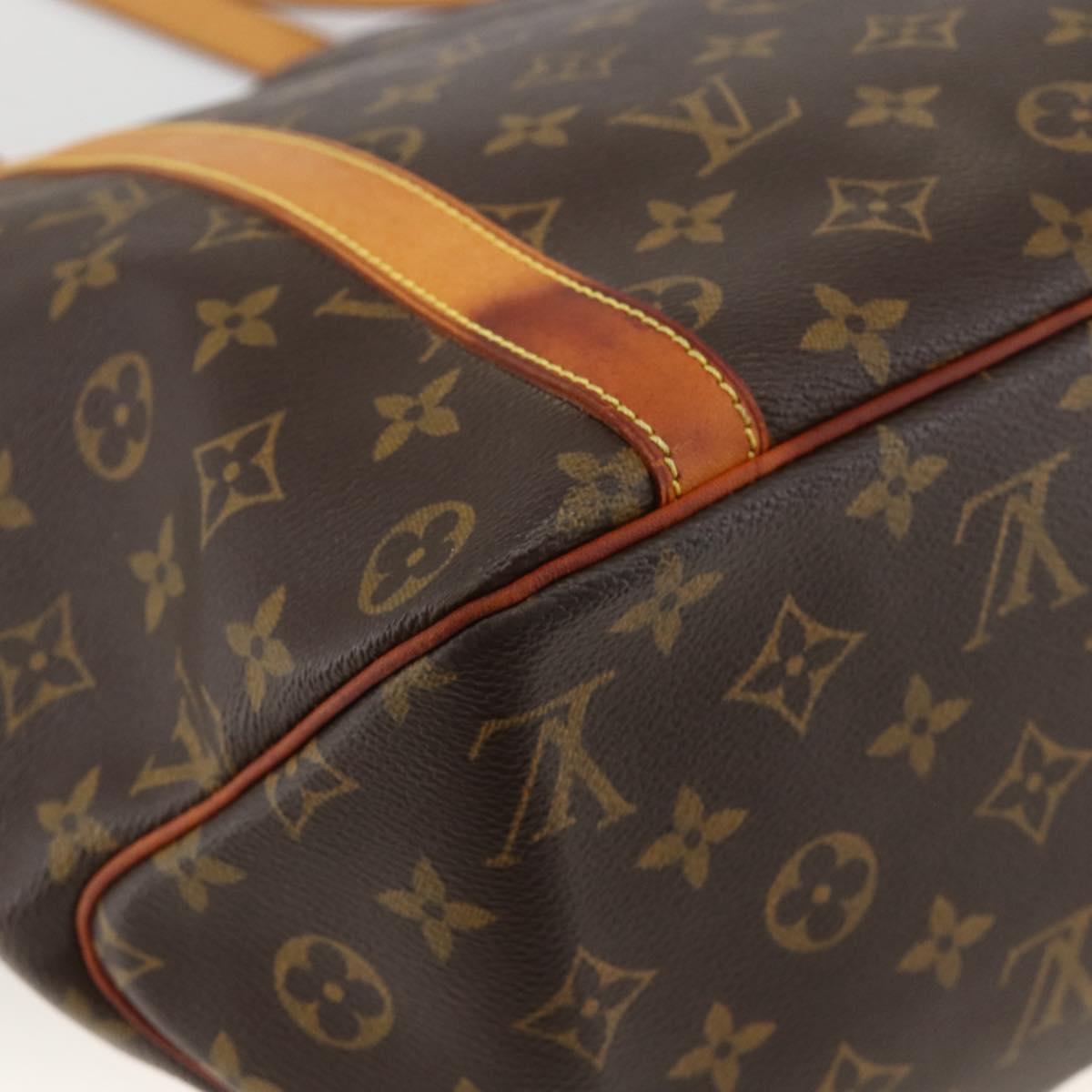 LOUIS VUITTON Monogram Sac Shopping Tote Bag M51108 LV Auth BAZ852
