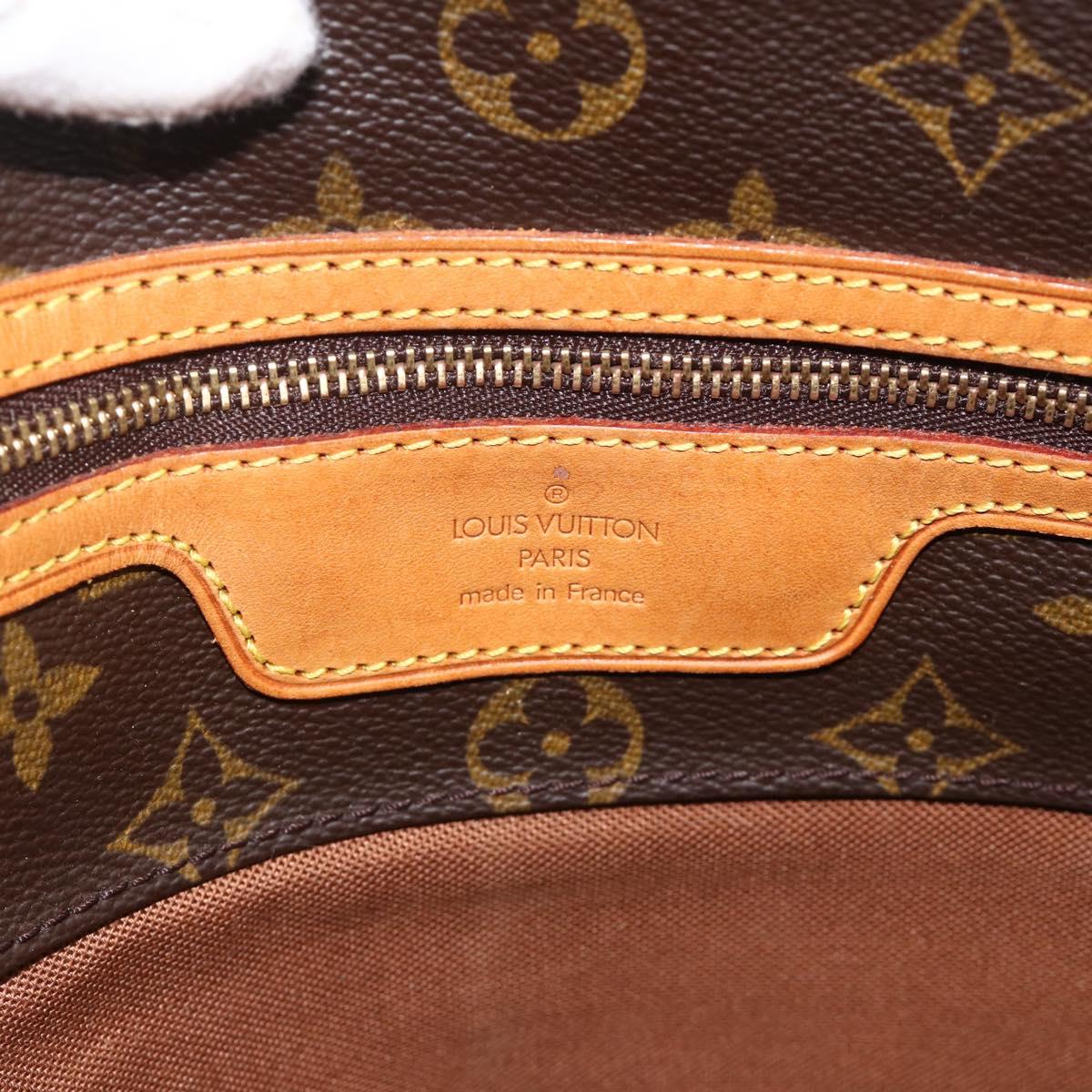 LOUIS VUITTON Monogram Sac Shopping Tote Bag M51108 LV Auth BAZ852