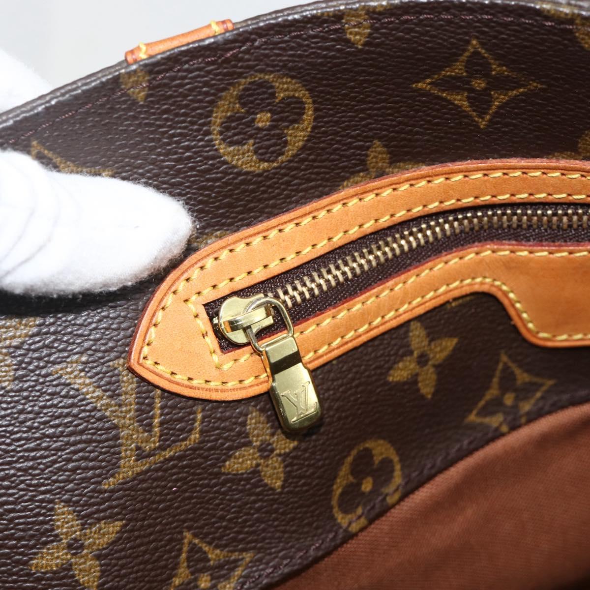 LOUIS VUITTON Monogram Sac Shopping Tote Bag M51108 LV Auth BAZ852
