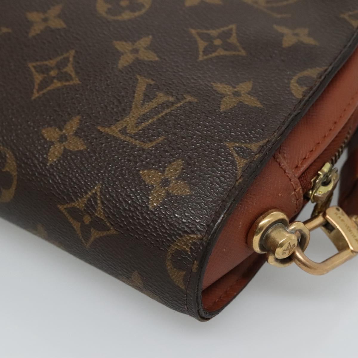 LOUIS VUITTON Monogram Orsay Clutch Bag M51790 LV Auth BD026