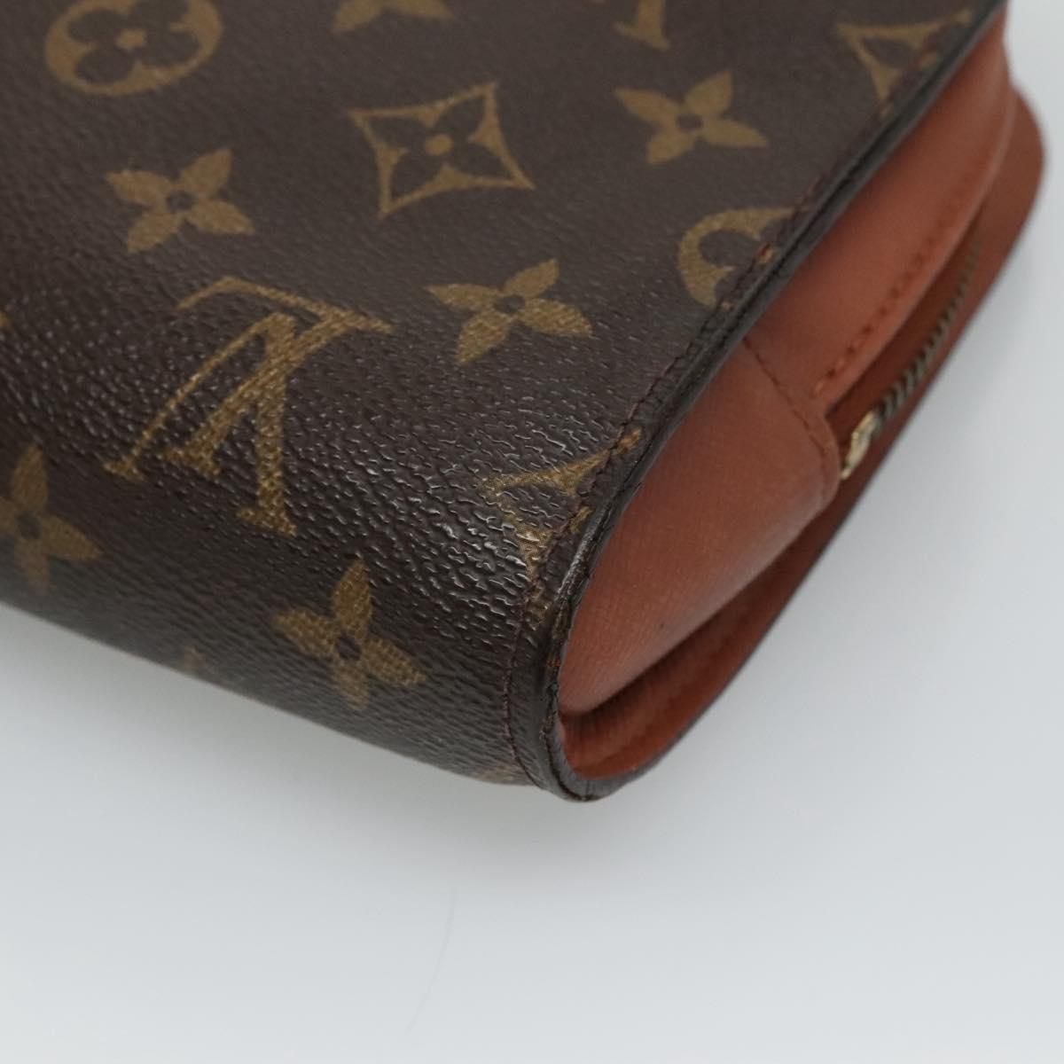 LOUIS VUITTON Monogram Orsay Clutch Bag M51790 LV Auth BD026