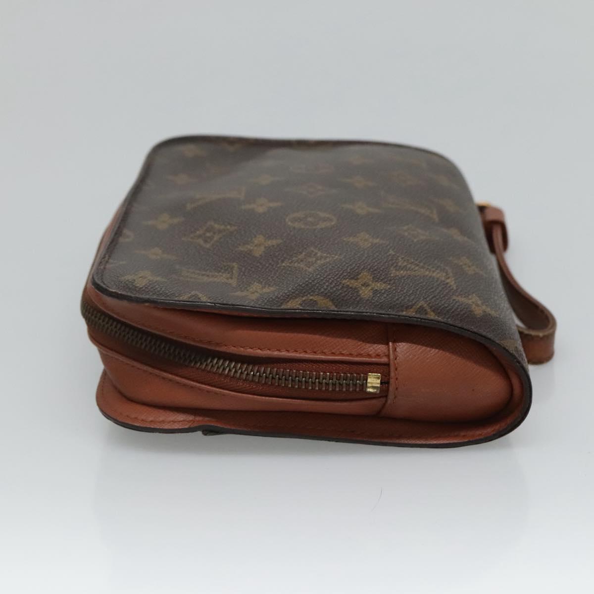 LOUIS VUITTON Monogram Orsay Clutch Bag M51790 LV Auth BD026