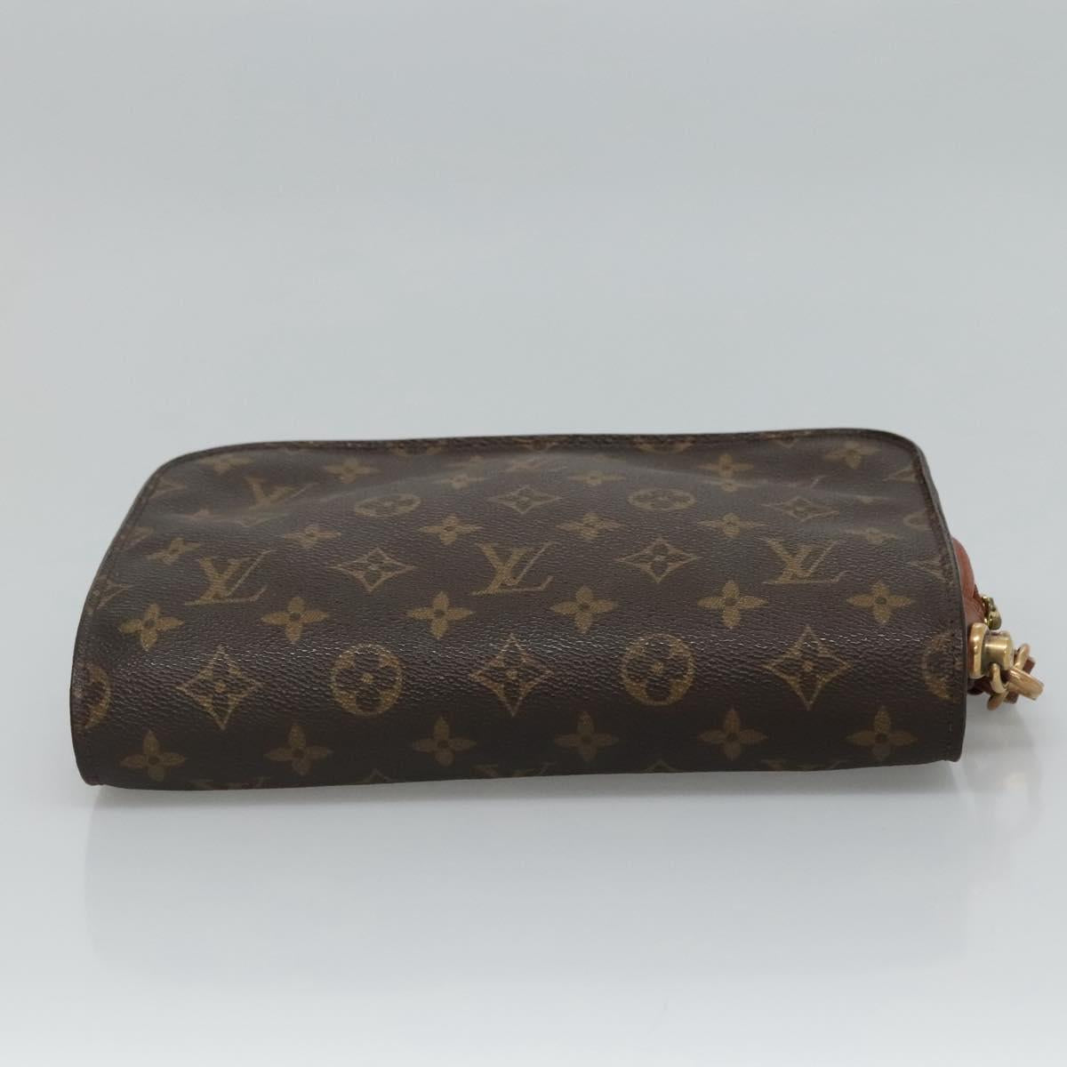 LOUIS VUITTON Monogram Orsay Clutch Bag M51790 LV Auth BD026