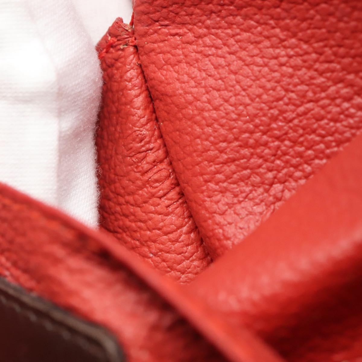 LOUIS VUITTON Damier Ebene Pochette Cosmetic PM Pouch N47516 LV Auth BD043