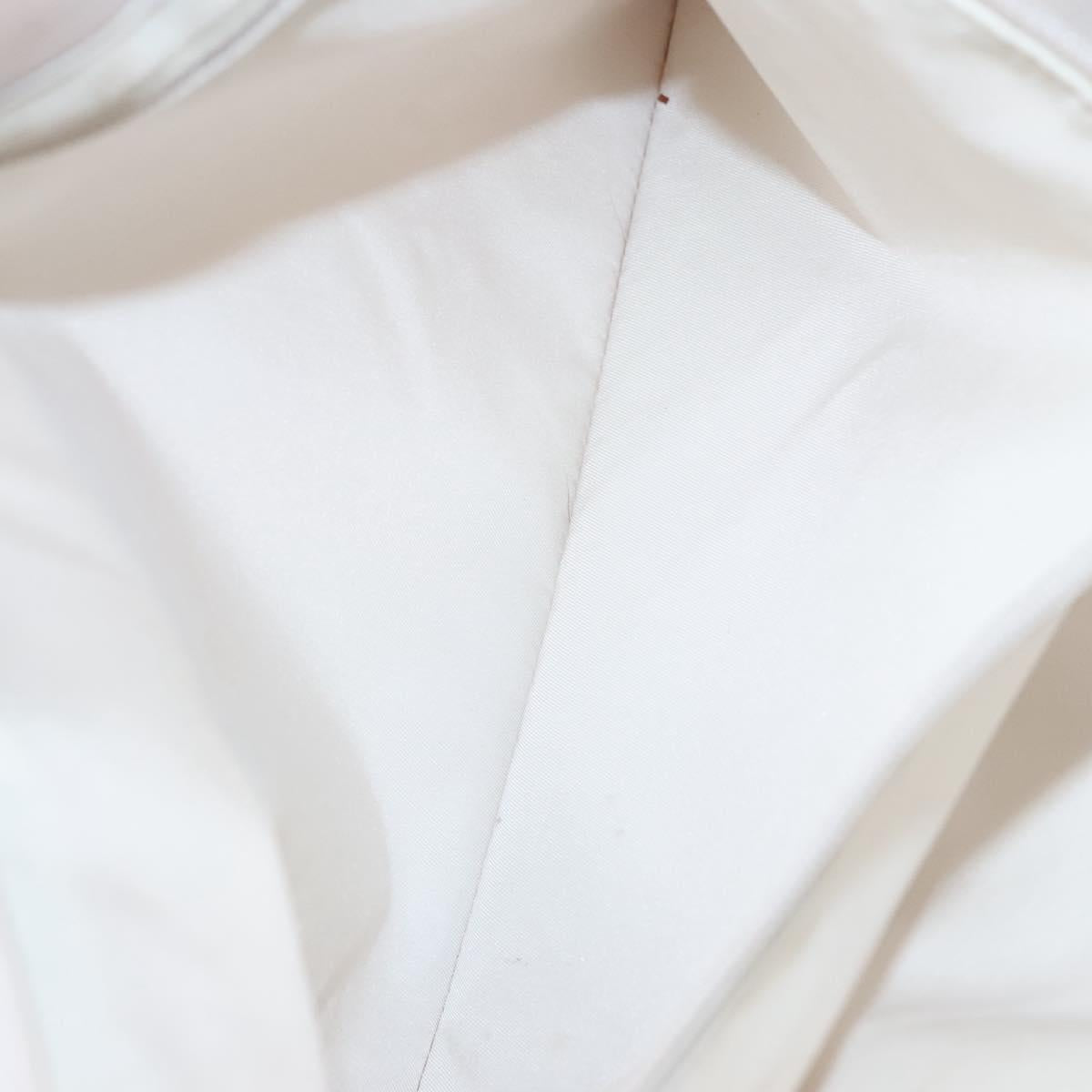 CHANEL New Travel Line Hand Bag Nylon Leather Pink White gold CC Auth BD049