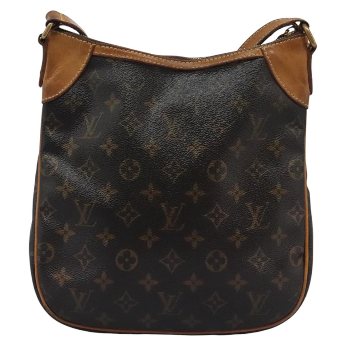 LOUIS VUITTON Monogram Odeon PM Shoulder Bag M56390 LV Auth BD077