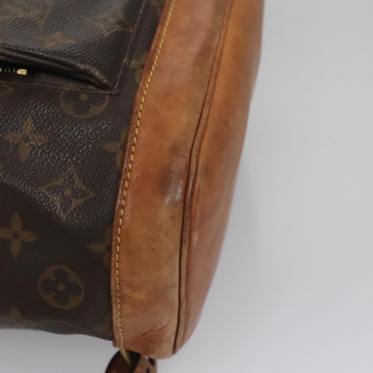 LOUIS VUITTON Monogram Montsouris MM Backpack M51136 LV Auth BD083
