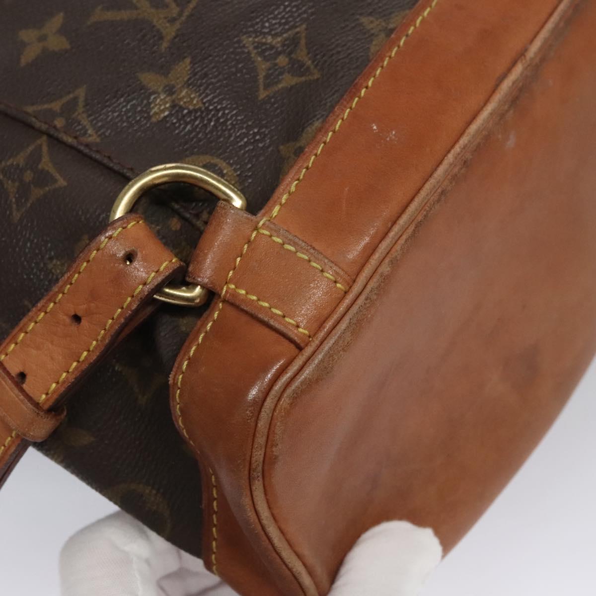LOUIS VUITTON Monogram Montsouris MM Backpack M51136 LV Auth BD083