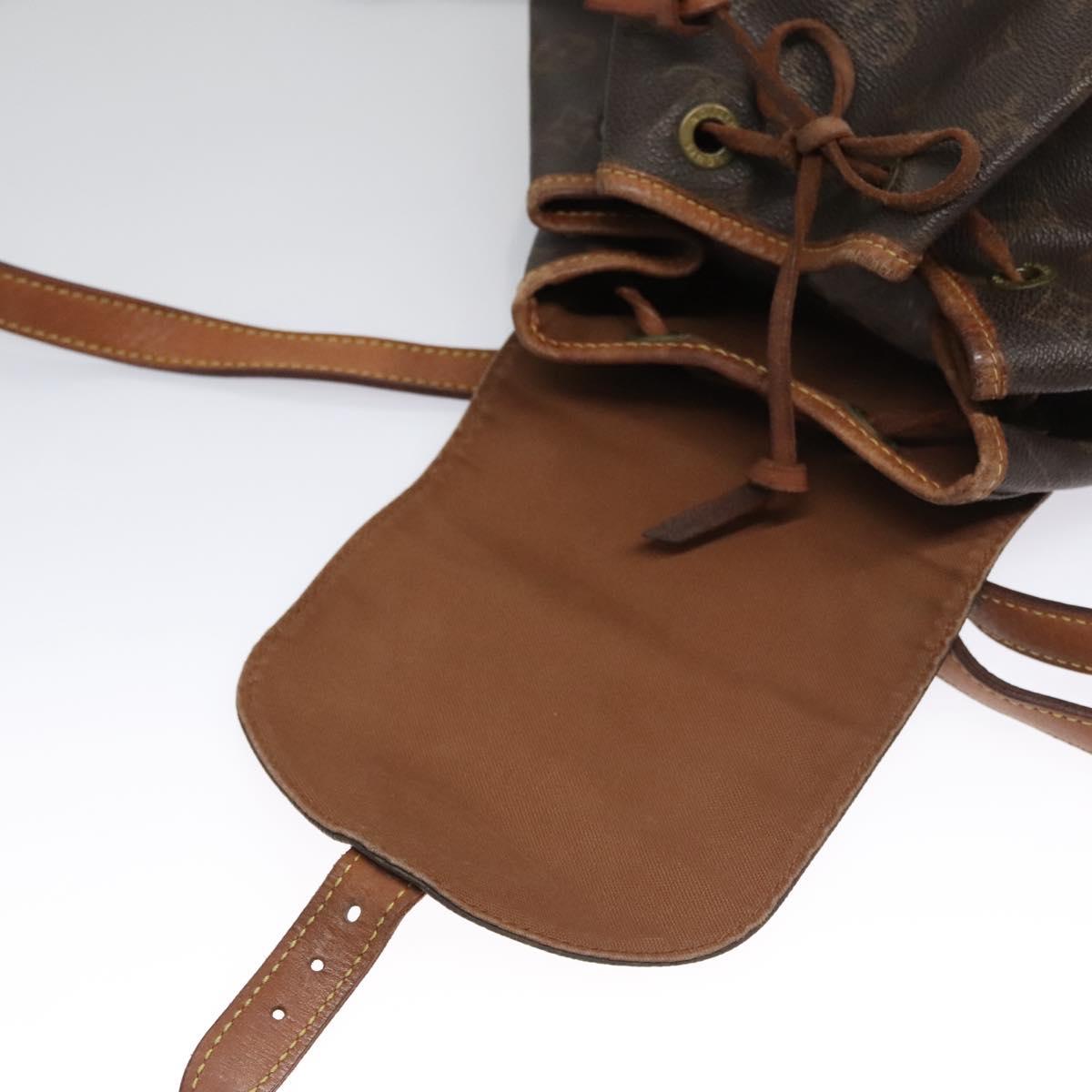 LOUIS VUITTON Monogram Montsouris MM Backpack M51136 LV Auth BD083