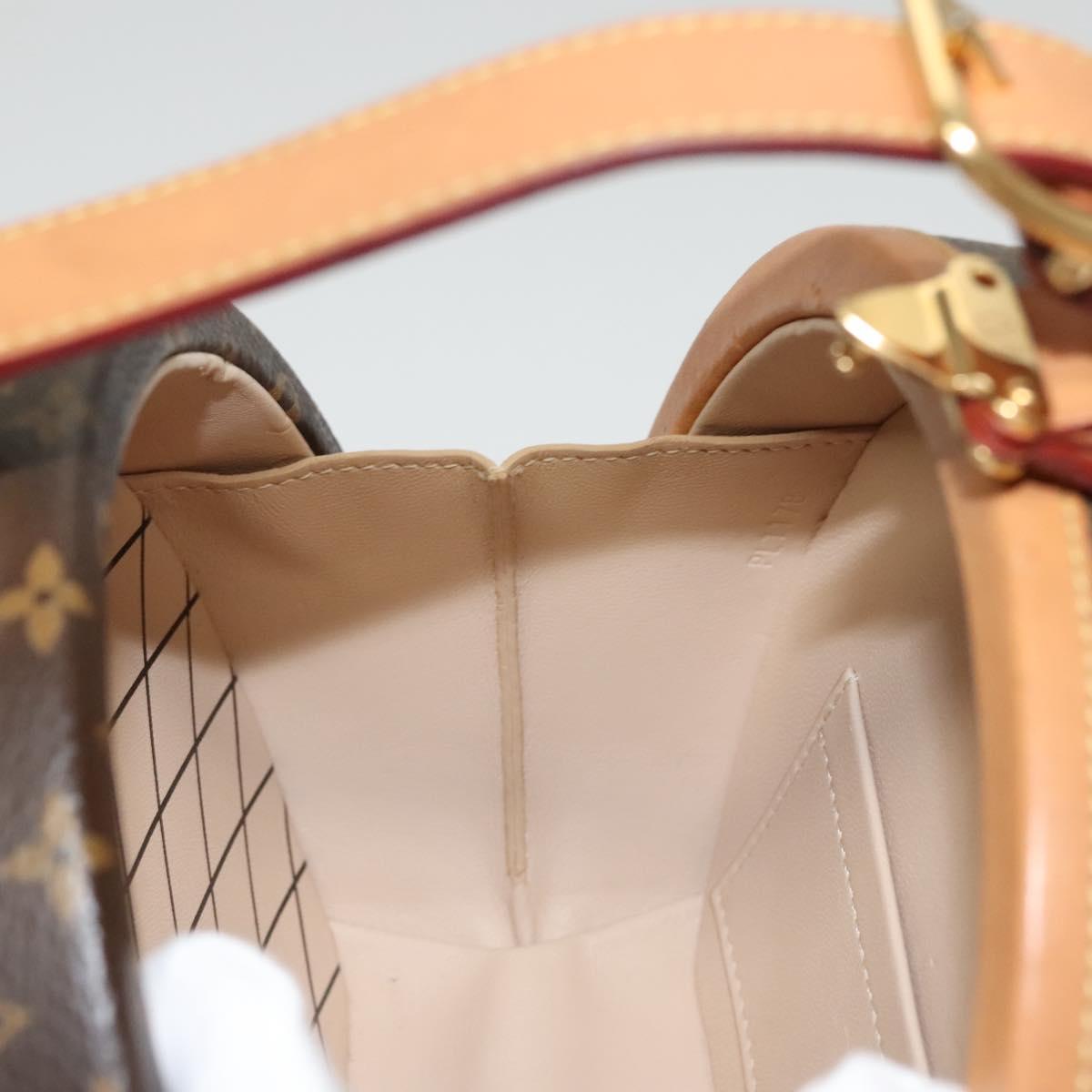 LOUIS VUITTON Monogram Petite Boite Chapeau Shoulder Bag M43514 LV Auth BD1010M