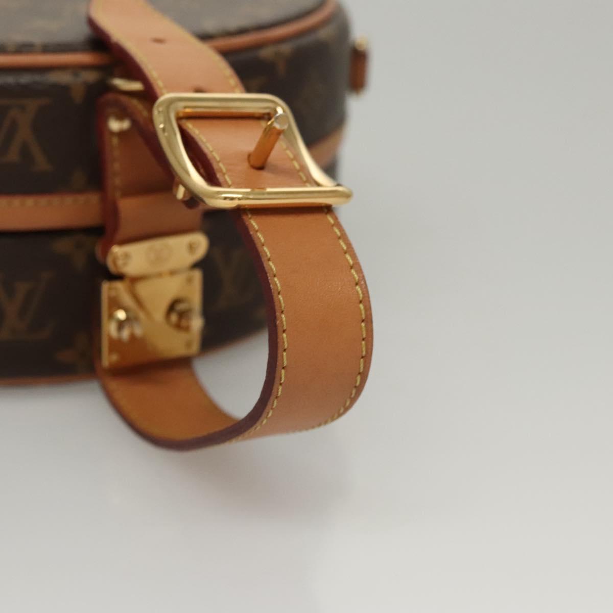 LOUIS VUITTON Monogram Petite Boite Chapeau Shoulder Bag M43514 LV Auth BD1010M