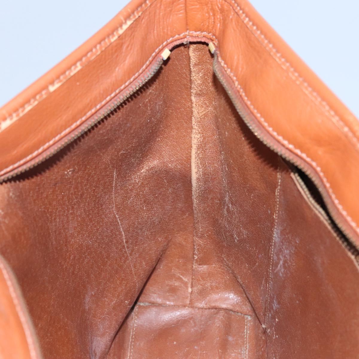 LOUIS VUITTON Monogram Sac Weekend PM Hand Bag M42425 LV Auth BD1042