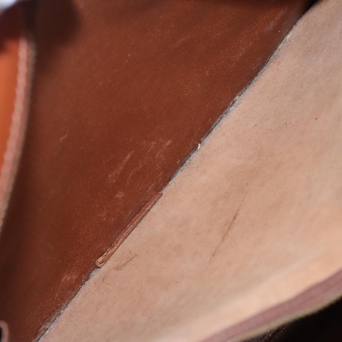 LOUIS VUITTON Monogram Sac Weekend PM Hand Bag M42425 LV Auth BD1042