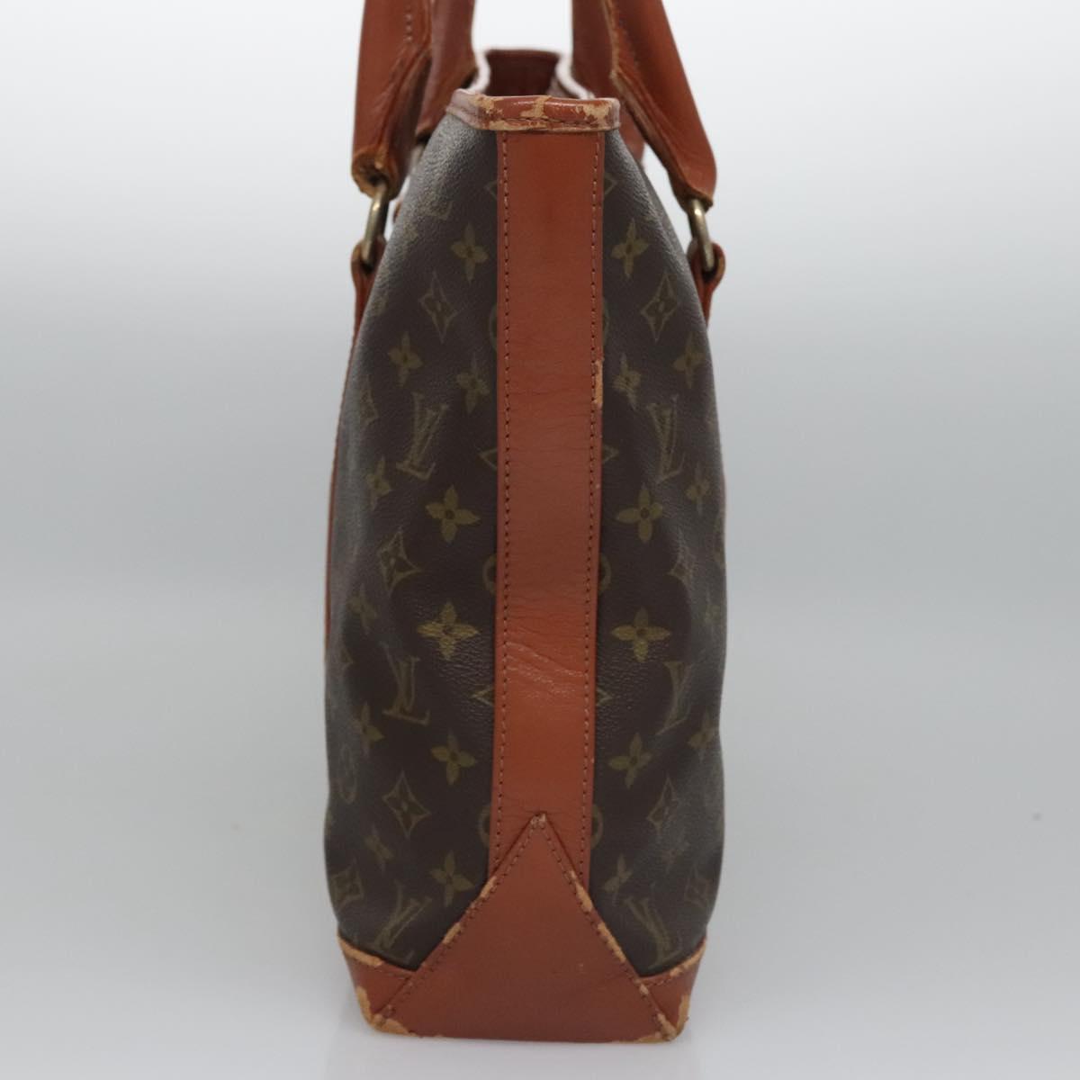 LOUIS VUITTON Monogram Sac Weekend PM Hand Bag M42425 LV Auth BD1042