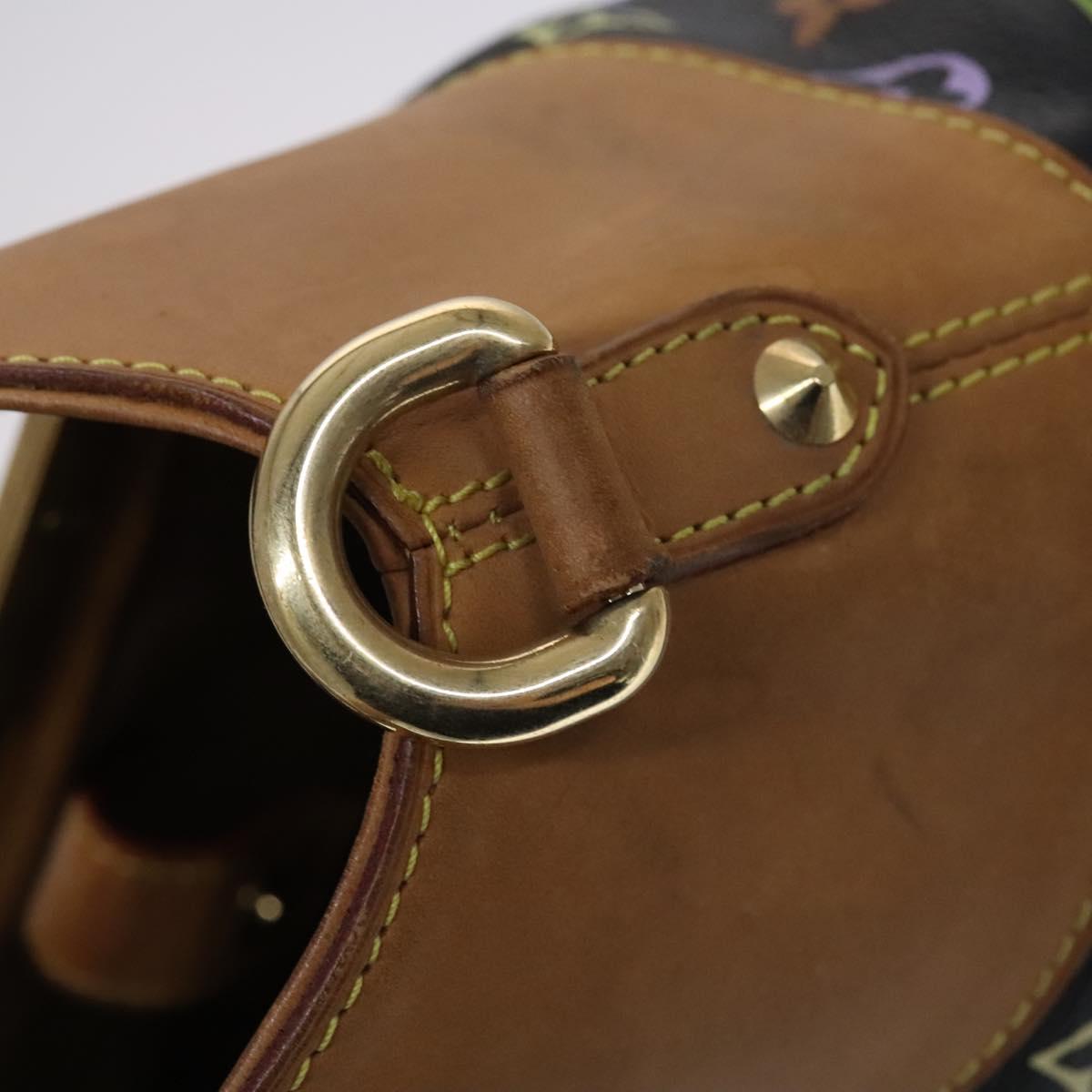 LOUIS VUITTON Monogram Multicolor Judy GM Bag 2way Black M40254 LV Auth BD1050SAV