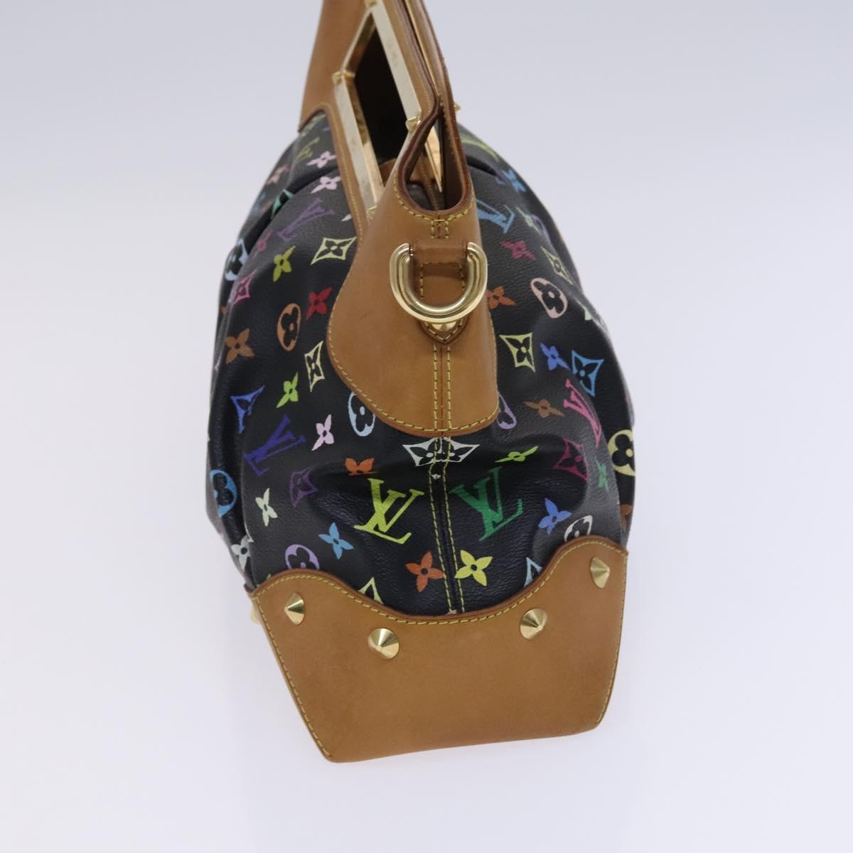LOUIS VUITTON Monogram Multicolor Judy GM Bag 2way Black M40254 LV Auth BD1050AV