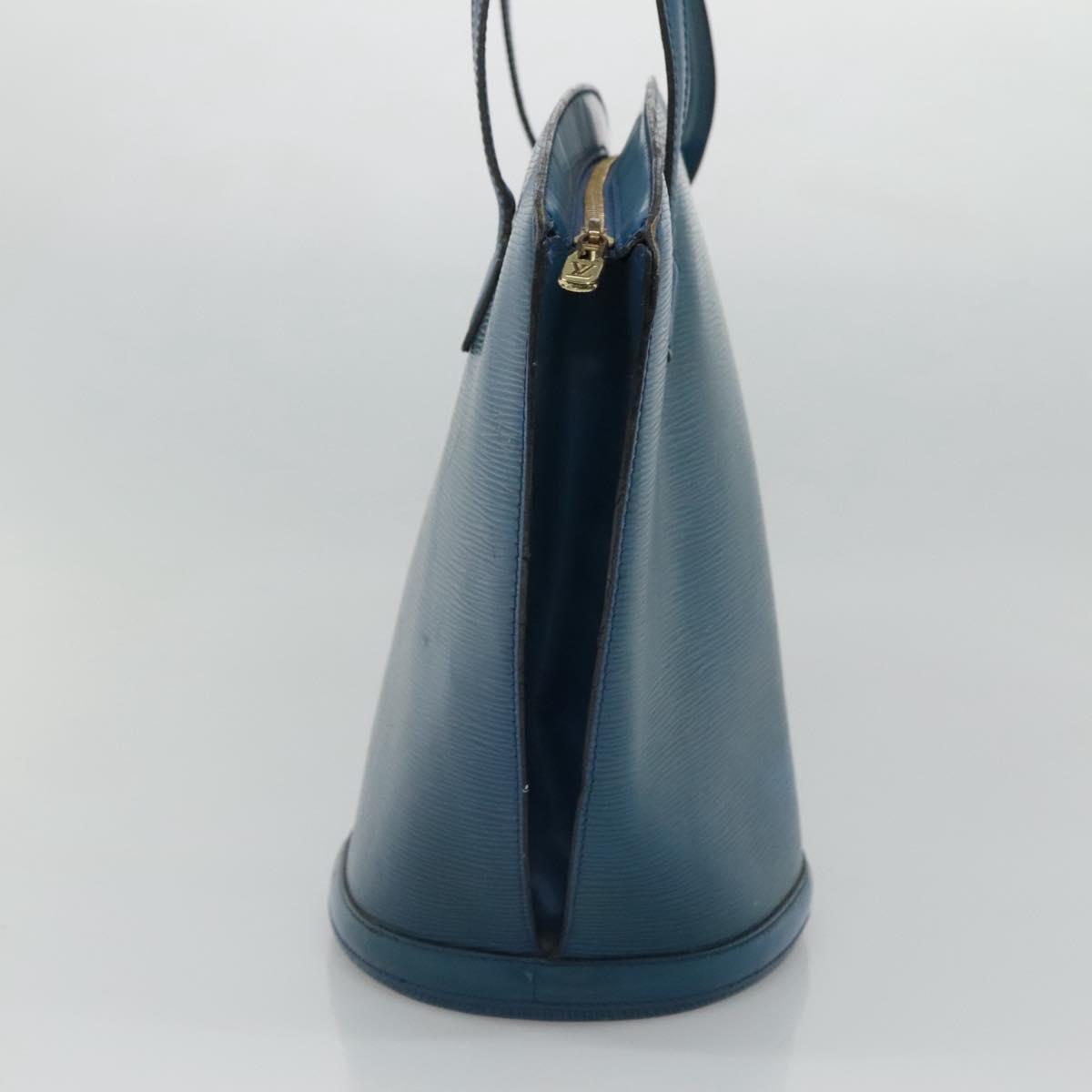 LOUIS VUITTON Epi Saint Jacques Shopping Shoulder Bag Blue M52275 LV Auth BD109
