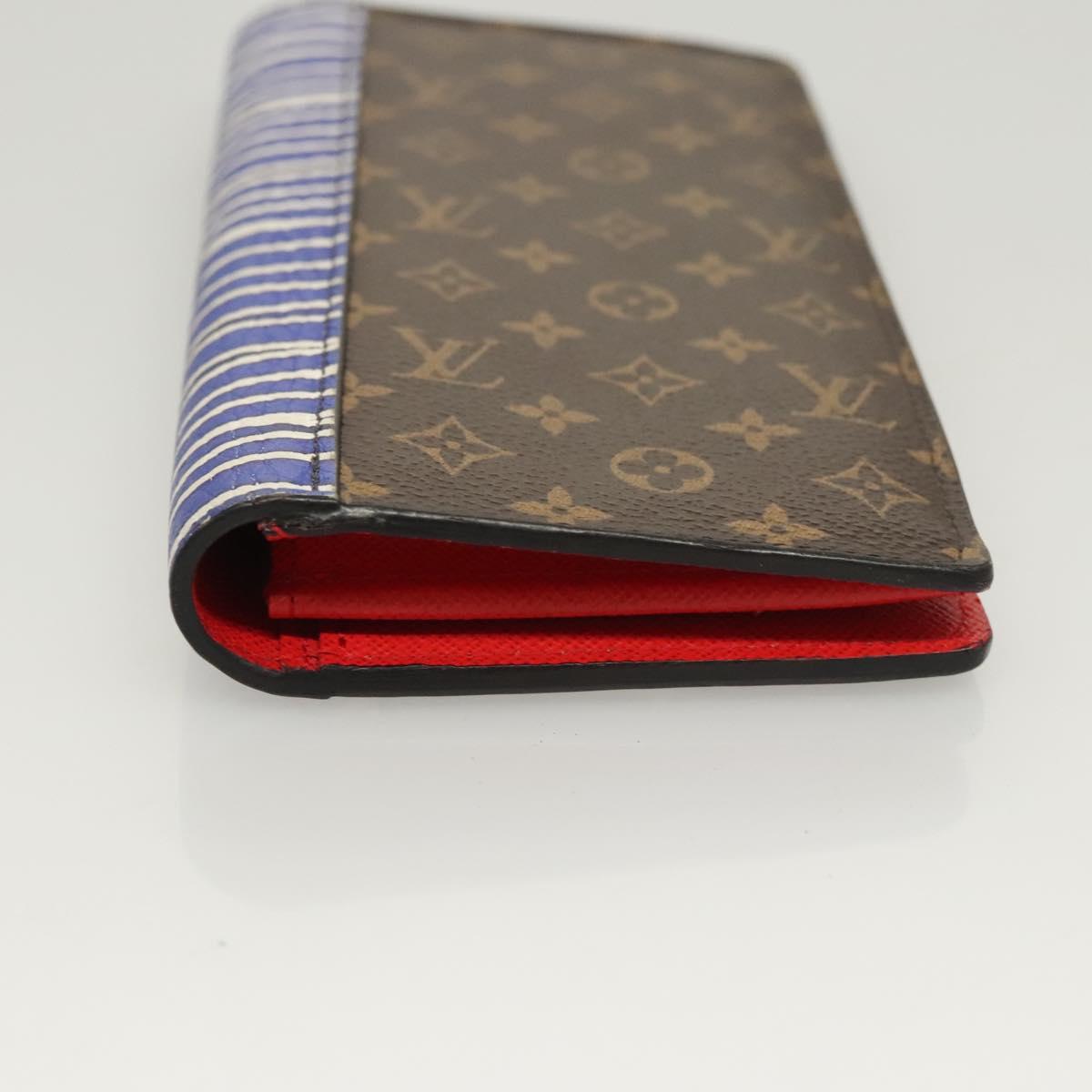 LOUIS VUITTON Monogram Patchwork Porte Feuille Brother Wallet M69739 Auth BD1128