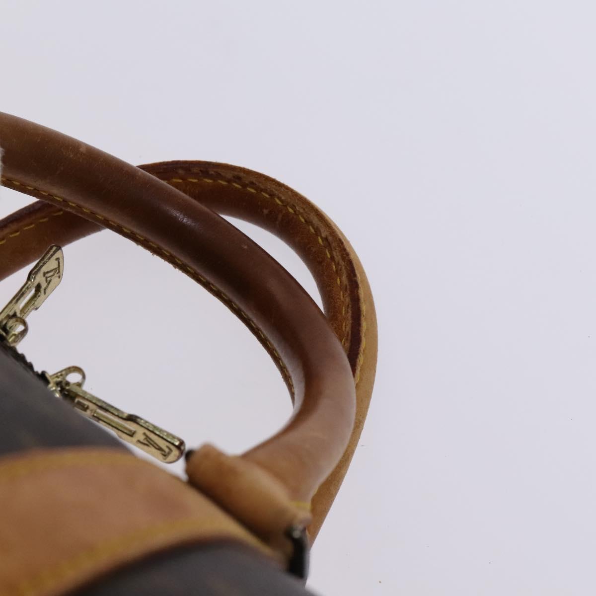 LOUIS VUITTON Monogram Keepall 55 Boston Bag M41424 LV Auth BD1144