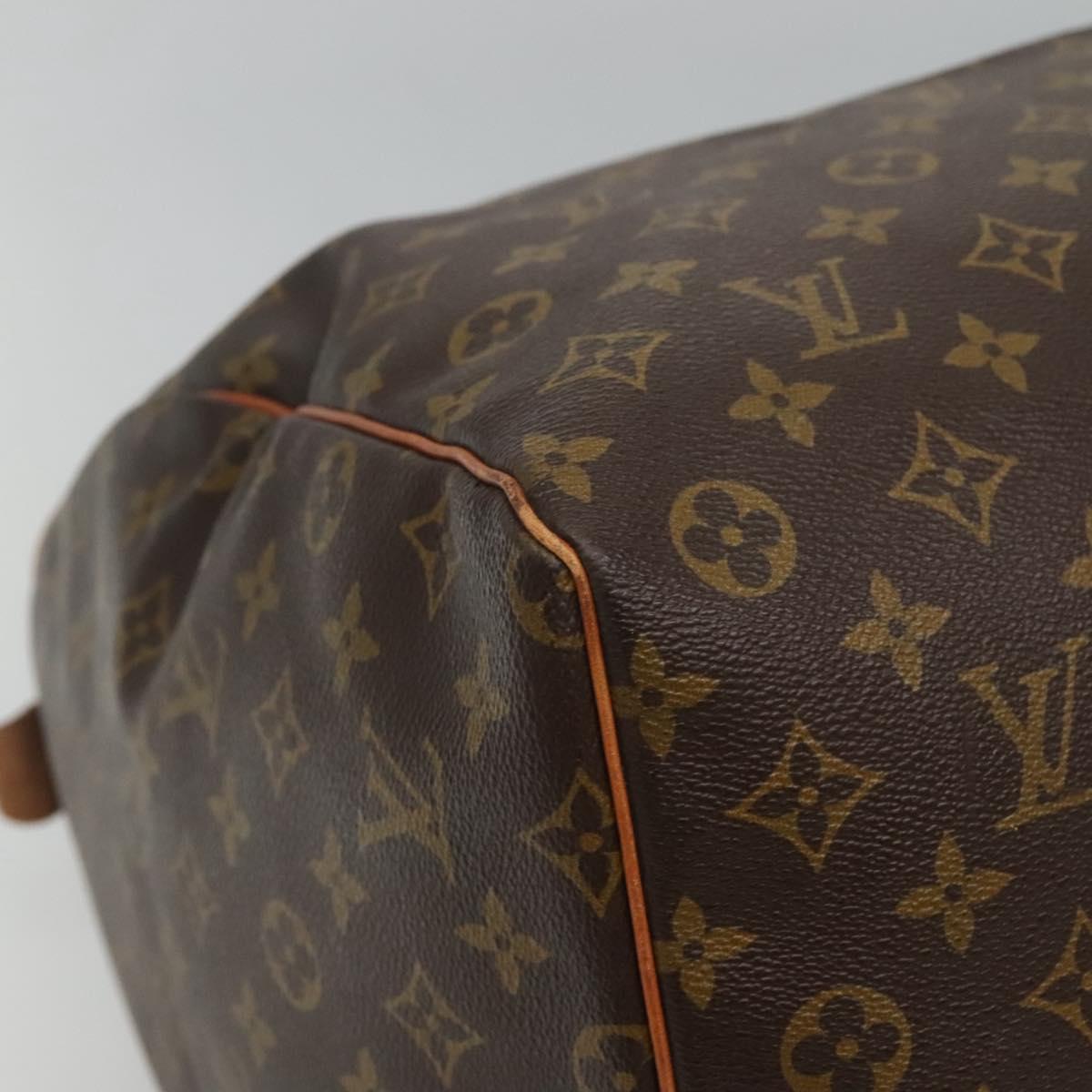 LOUIS VUITTON Monogram Keepall 60 Boston Bag M41422 LV Auth BD1146