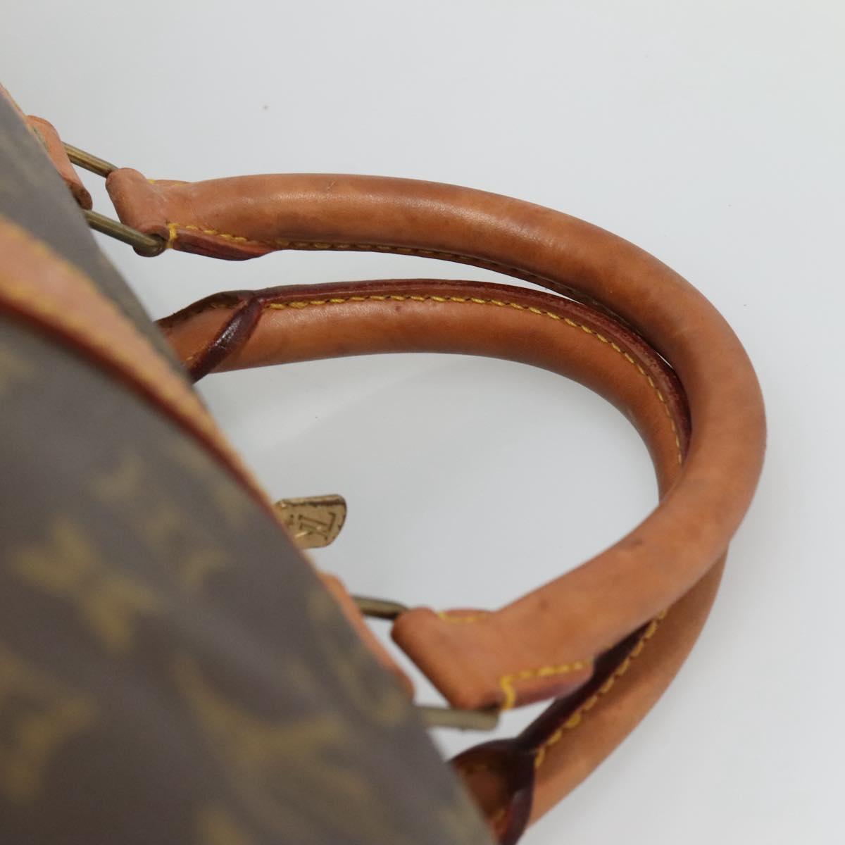 LOUIS VUITTON Monogram Keepall 60 Boston Bag M41422 LV Auth BD1146