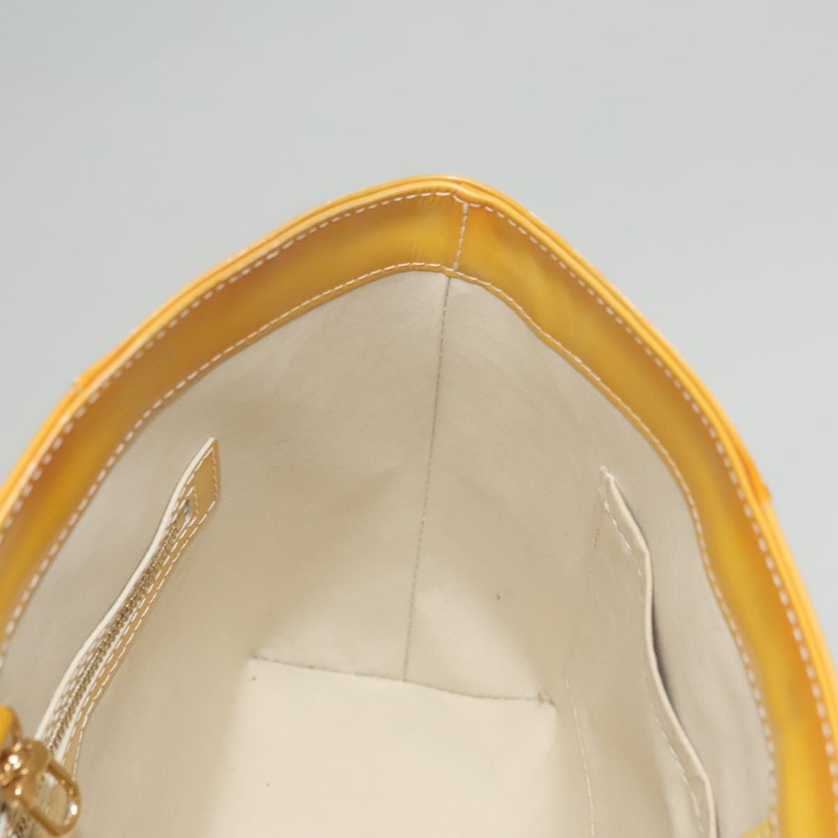 LOUIS VUITTON Monogram Vernis Avalon MM Tote Bag Broncorail M91743 Auth BD1150