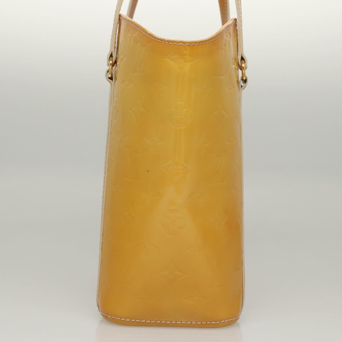 LOUIS VUITTON Monogram Vernis Avalon MM Tote Bag Broncorail M91743 Auth BD1150