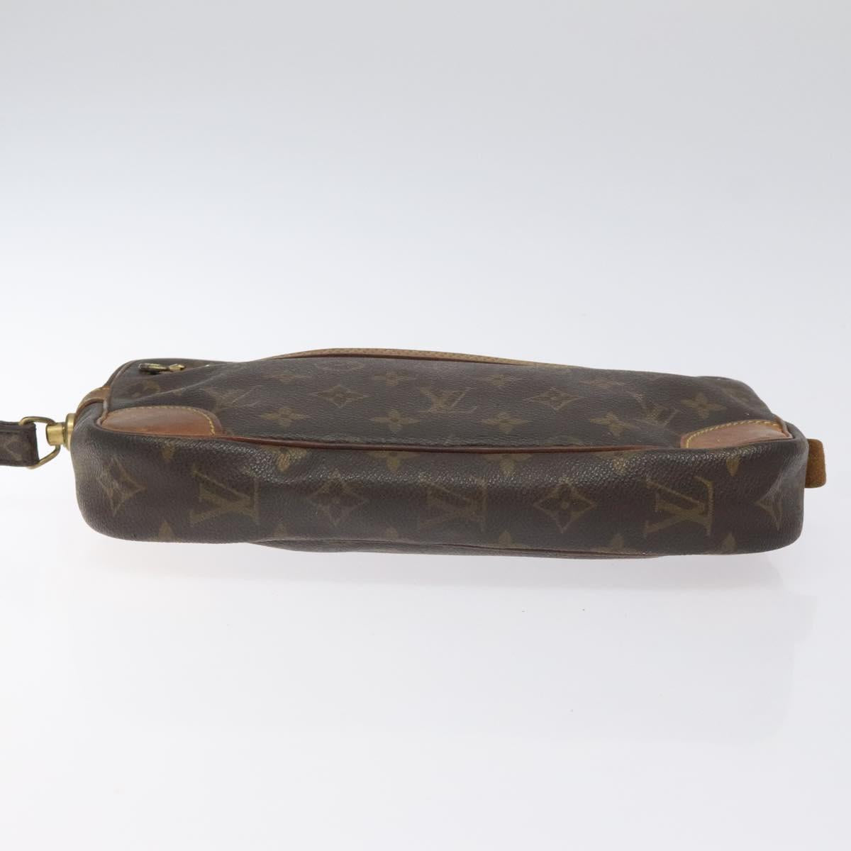 LOUIS VUITTON Monogram Marly Dragonne GM Clutch Bag M51825 LV Auth BD1166