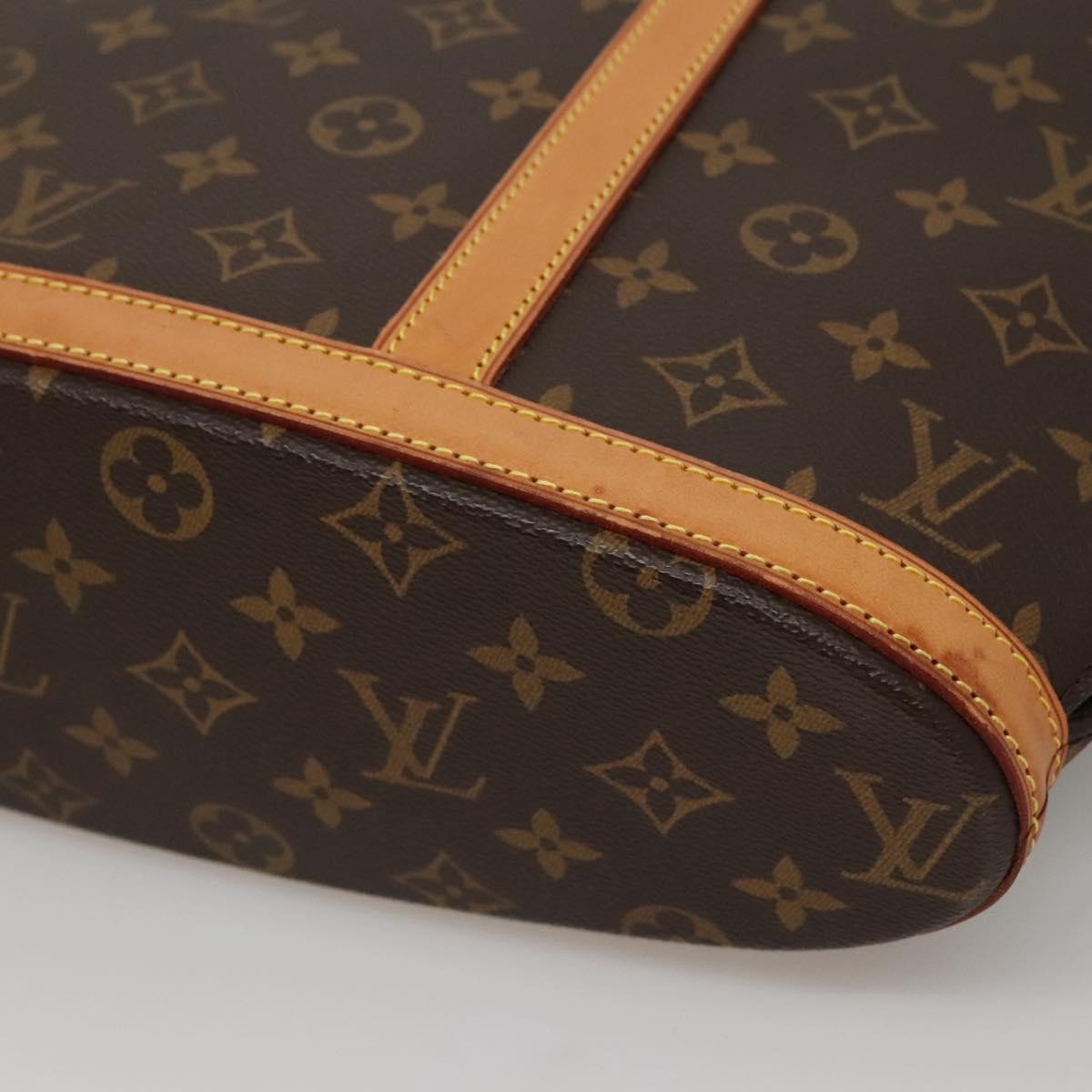LOUIS VUITTON Monogram Babylone Tote Bag M51102 LV Auth BD1225