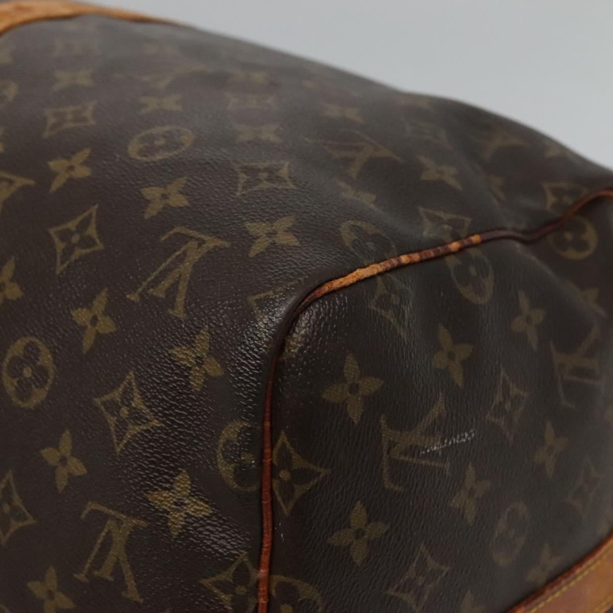 LOUIS VUITTON Monogram Keepall Bandouliere 55 Boston Bag M41414 LV Auth BD1228