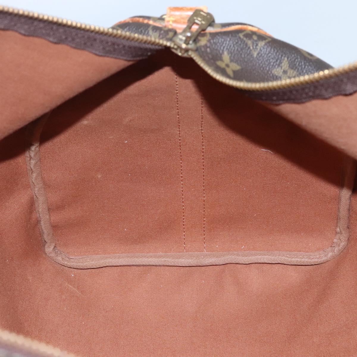 LOUIS VUITTON Monogram Keepall Bandouliere 55 Boston Bag M41414 LV Auth BD1228