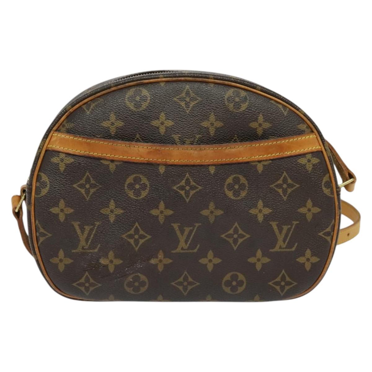 LOUIS VUITTON Monogram Blois Shoulder Bag M51221 LV Auth BD1230