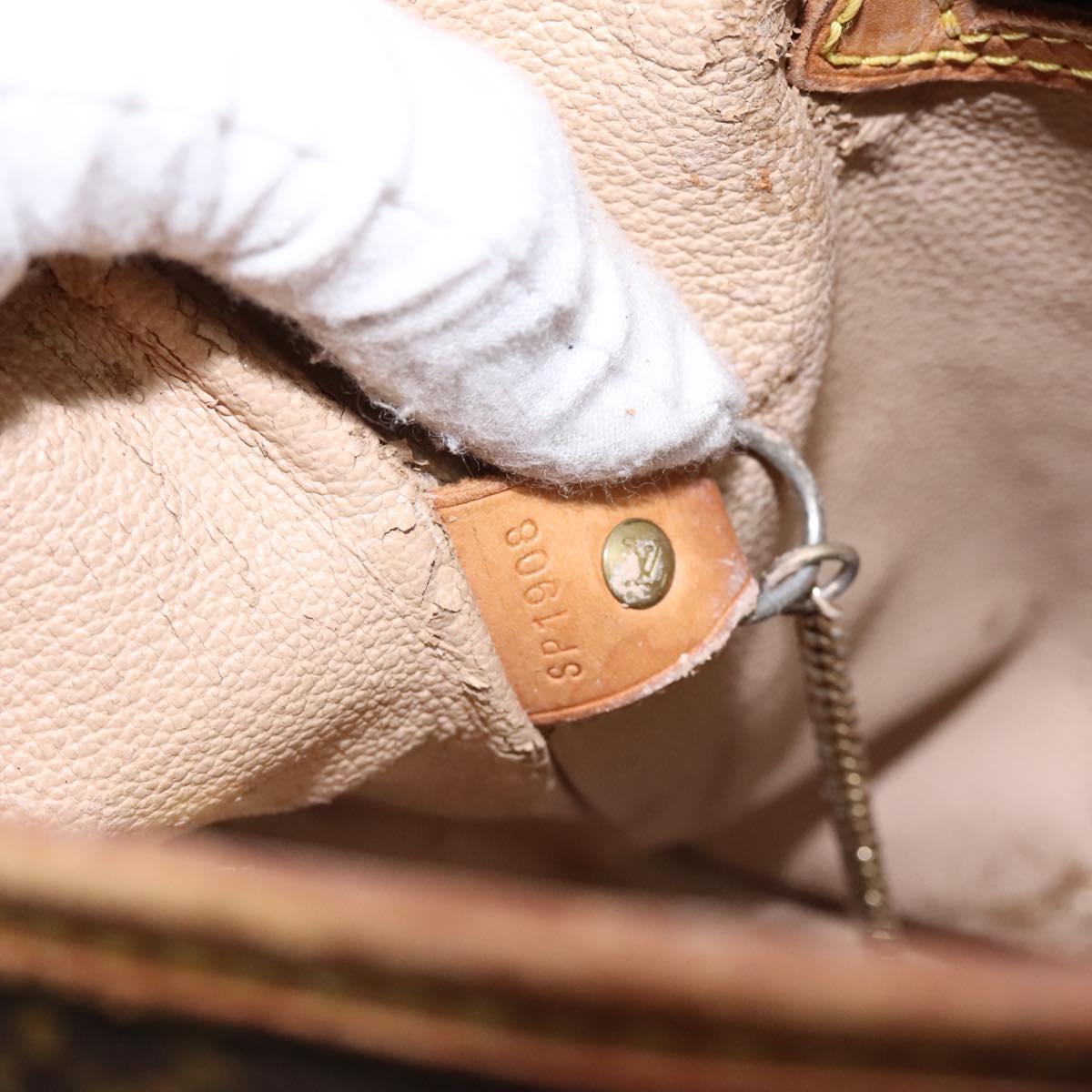 LOUIS VUITTON Monogram Bucket GM Shoulder Bag M42236 LV Auth BD1231