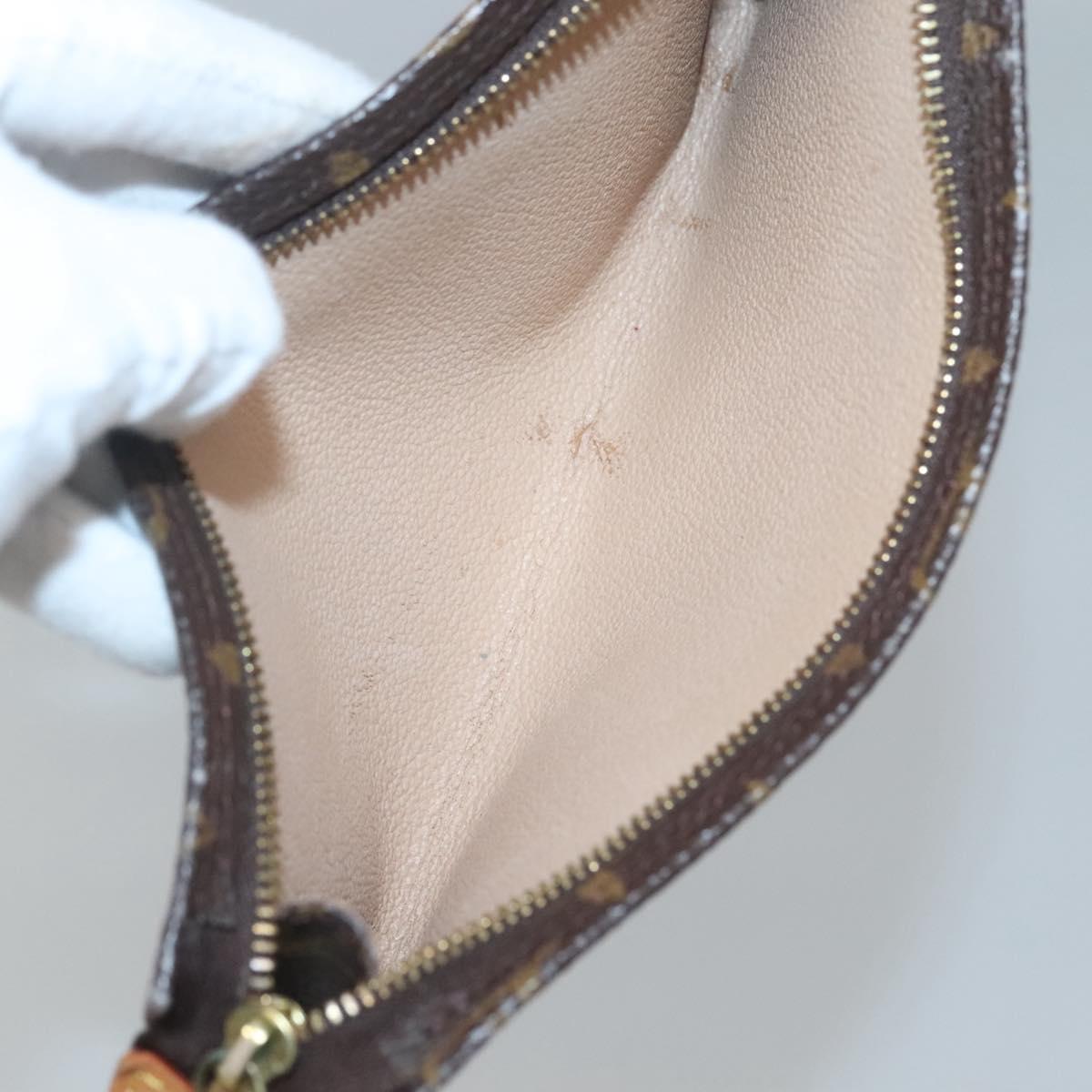 LOUIS VUITTON Monogram Bucket GM Pouch Accessory Pouch LV Auth BD1234