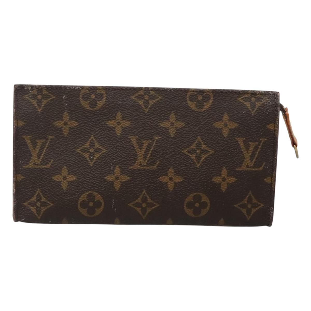 LOUIS VUITTON Monogram Bucket GM Pouch Accessory Pouch LV Auth BD1234