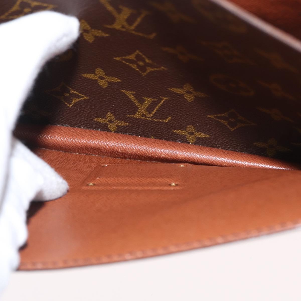 LOUIS VUITTON Monogram Monceau 28 Hand Bag M51185 LV Auth BD1270