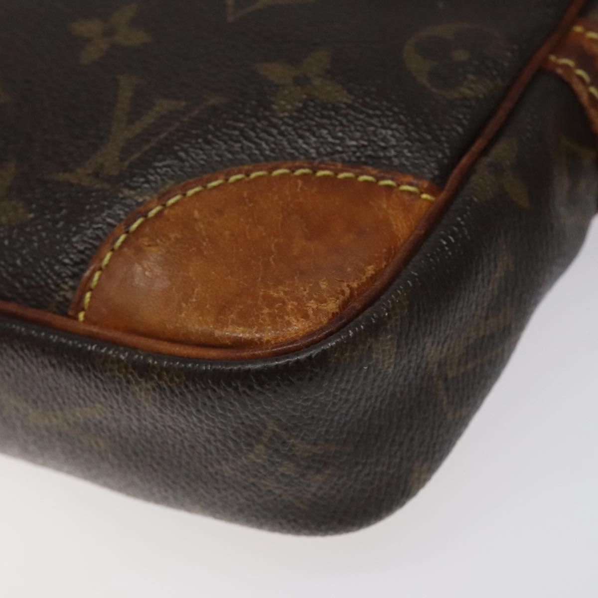 LOUIS VUITTON Monogram Marly Dragonne GM Clutch Bag M51825 LV Auth BD1275
