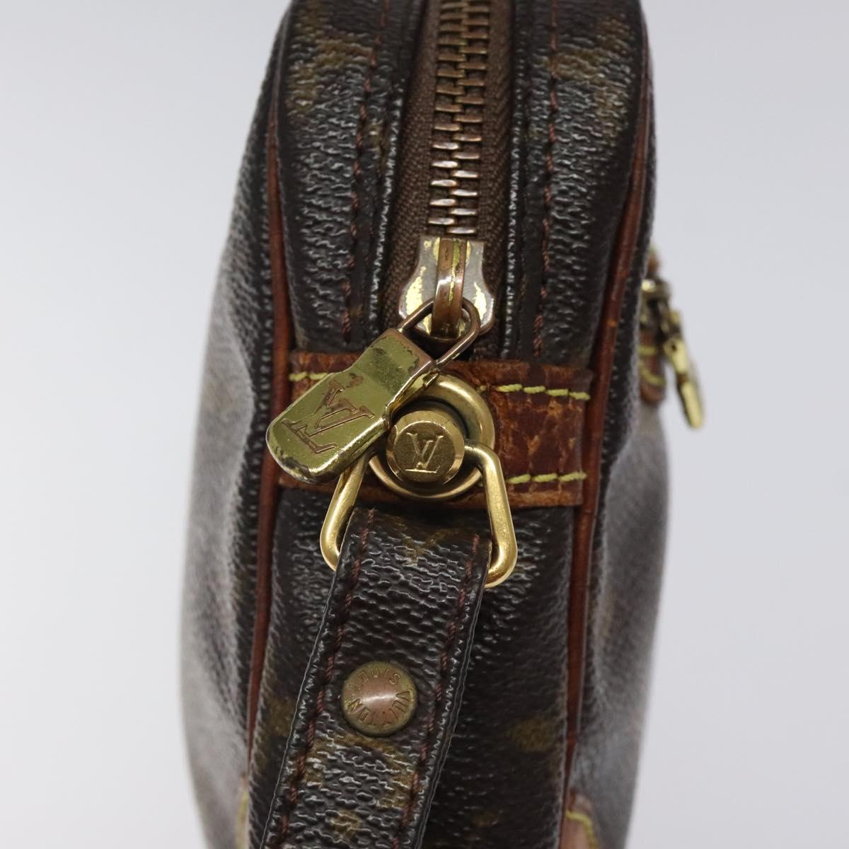 LOUIS VUITTON Monogram Marly Dragonne GM Clutch Bag M51825 LV Auth BD1275