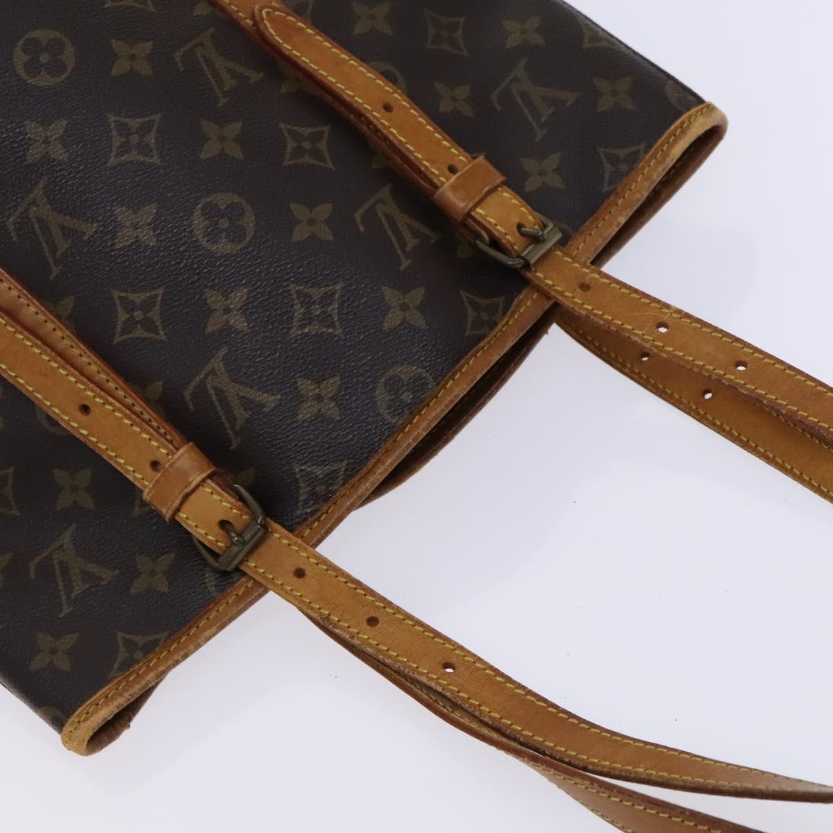 LOUIS VUITTON Monogram Bucket GM Shoulder Bag Vintage M42236 LV Auth BD1330