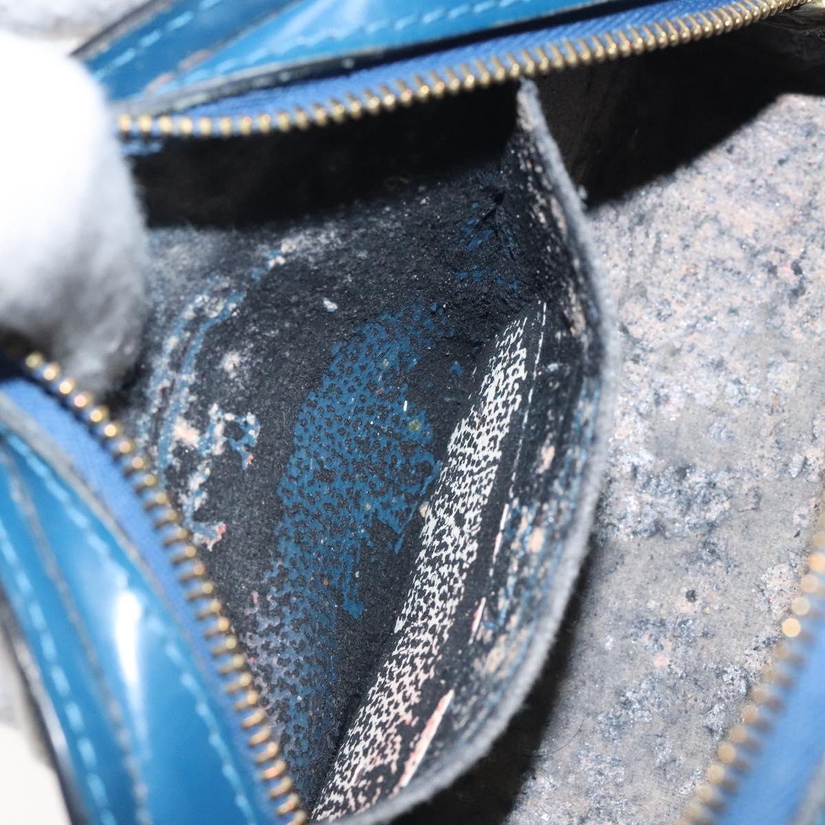 LOUIS VUITTON Epi Dauphine PM Pouch Blue M48445 LV Auth BD1335