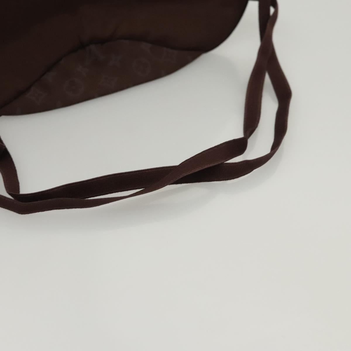 LOUIS VUITTON Monogram Mini Lin Voyage Travel Set Brown M99204 LV Auth BD1341V