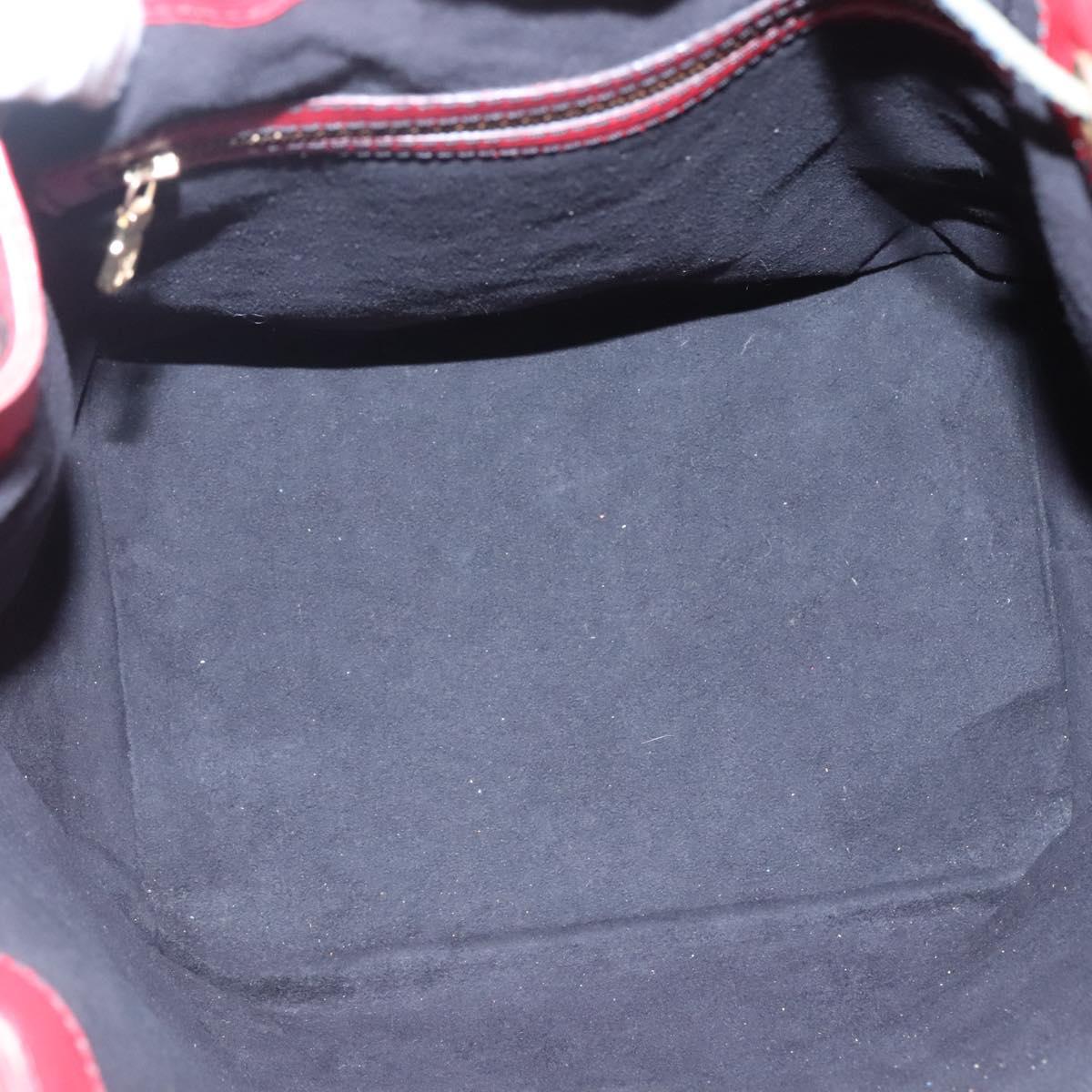 LOUIS VUITTON Epi Noe Shoulder Bag Bicolor Red Blue M44084 LV Auth BD1364