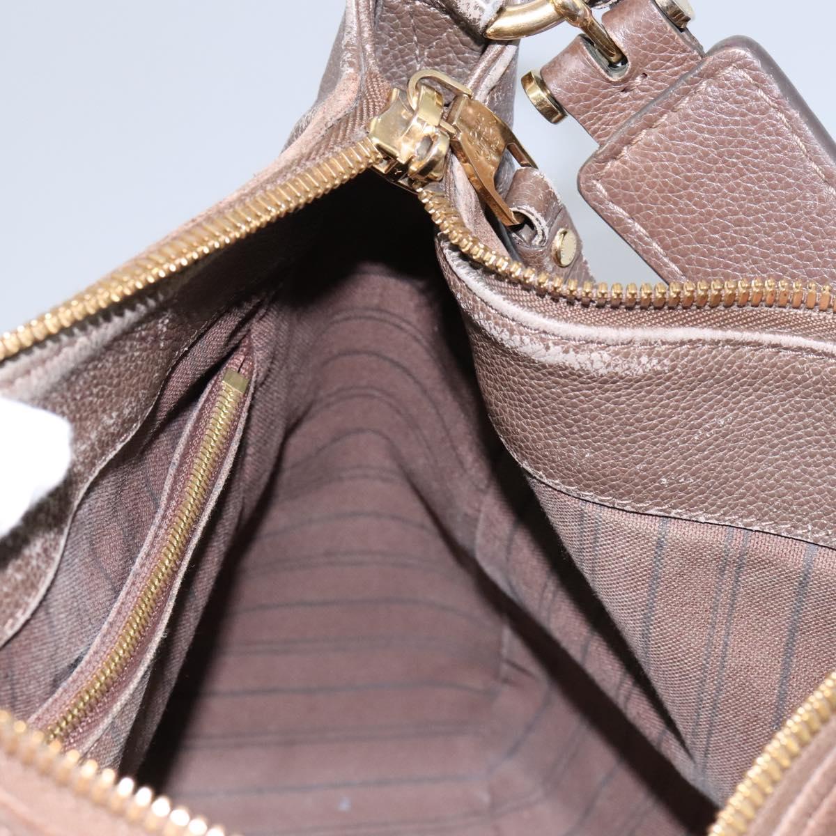 LOUIS VUITTON Monogram Empreinte Audacieuse PM Bag 2way Tail M94175 Auth BD1367