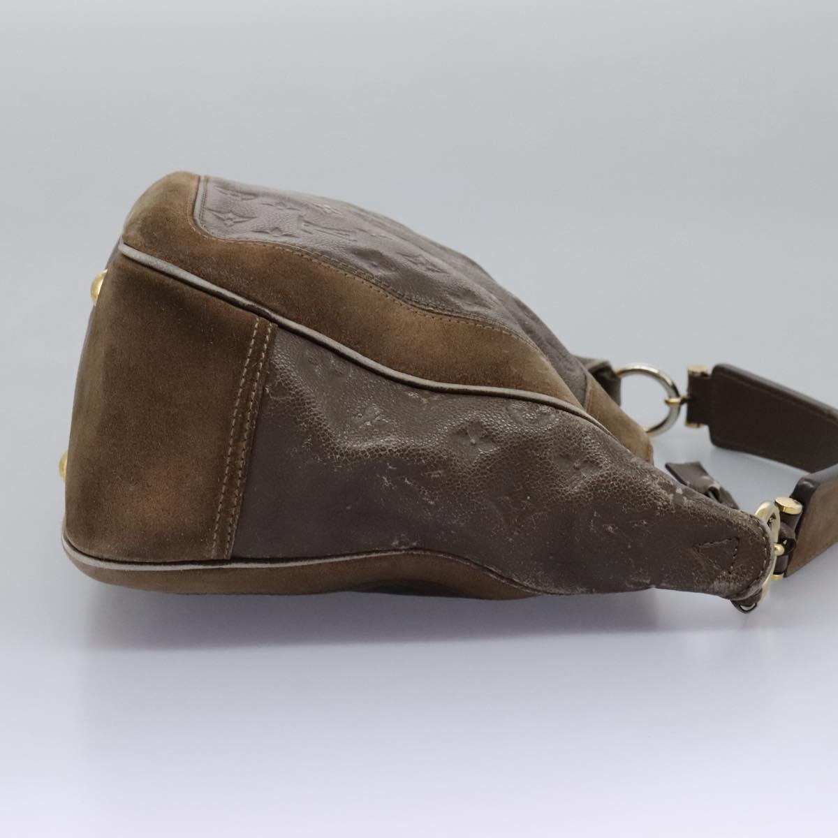 LOUIS VUITTON Monogram Empreinte Audacieuse PM Bag 2way Tail M94175 Auth BD1367