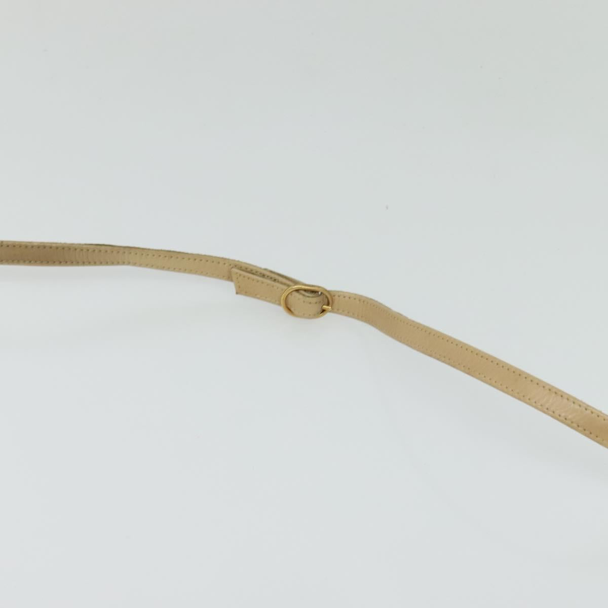 Burberrys Shoulder Bag Suede Beige Auth BD1377