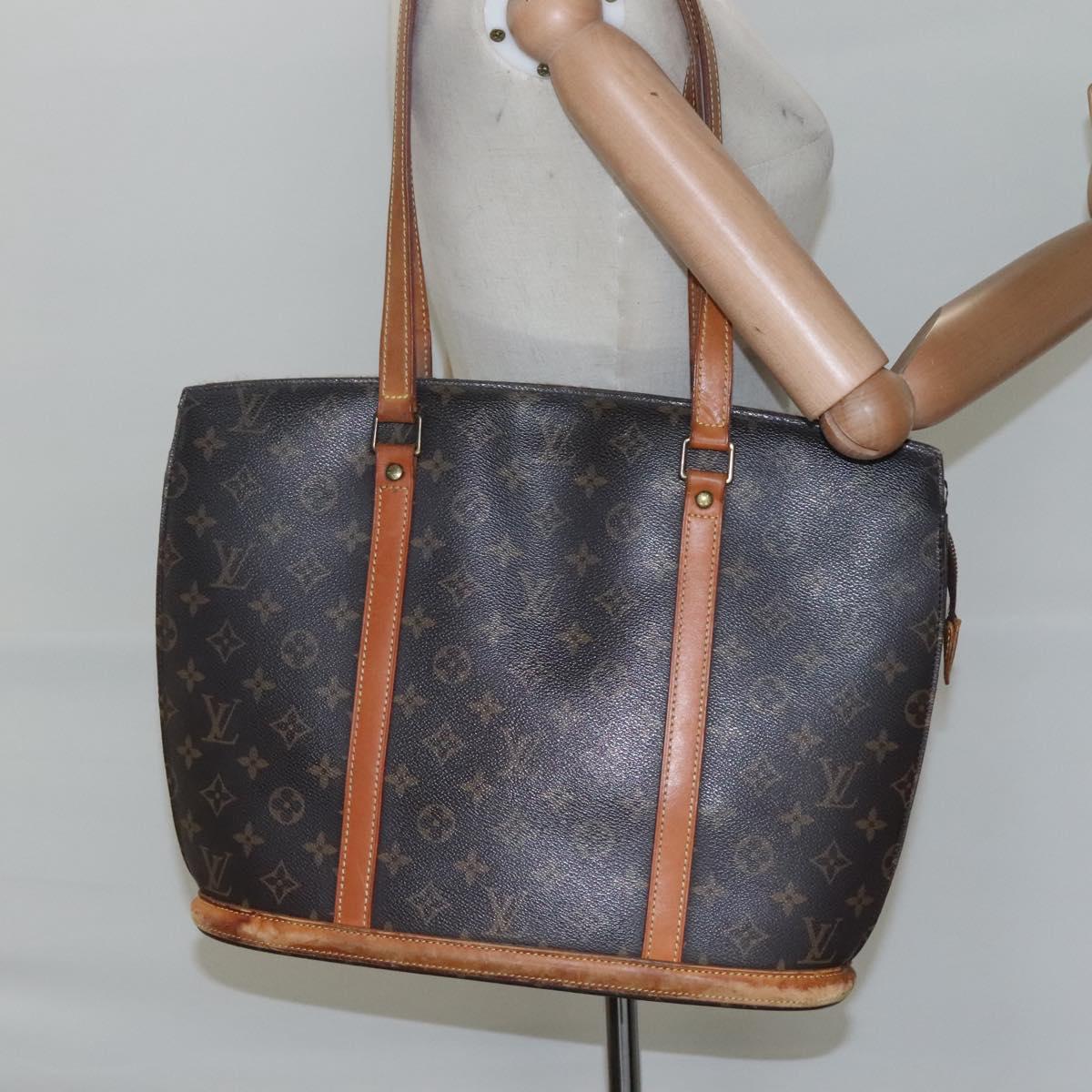 LOUIS VUITTON Monogram Babylone Tote Bag M51102 LV Auth BD1393