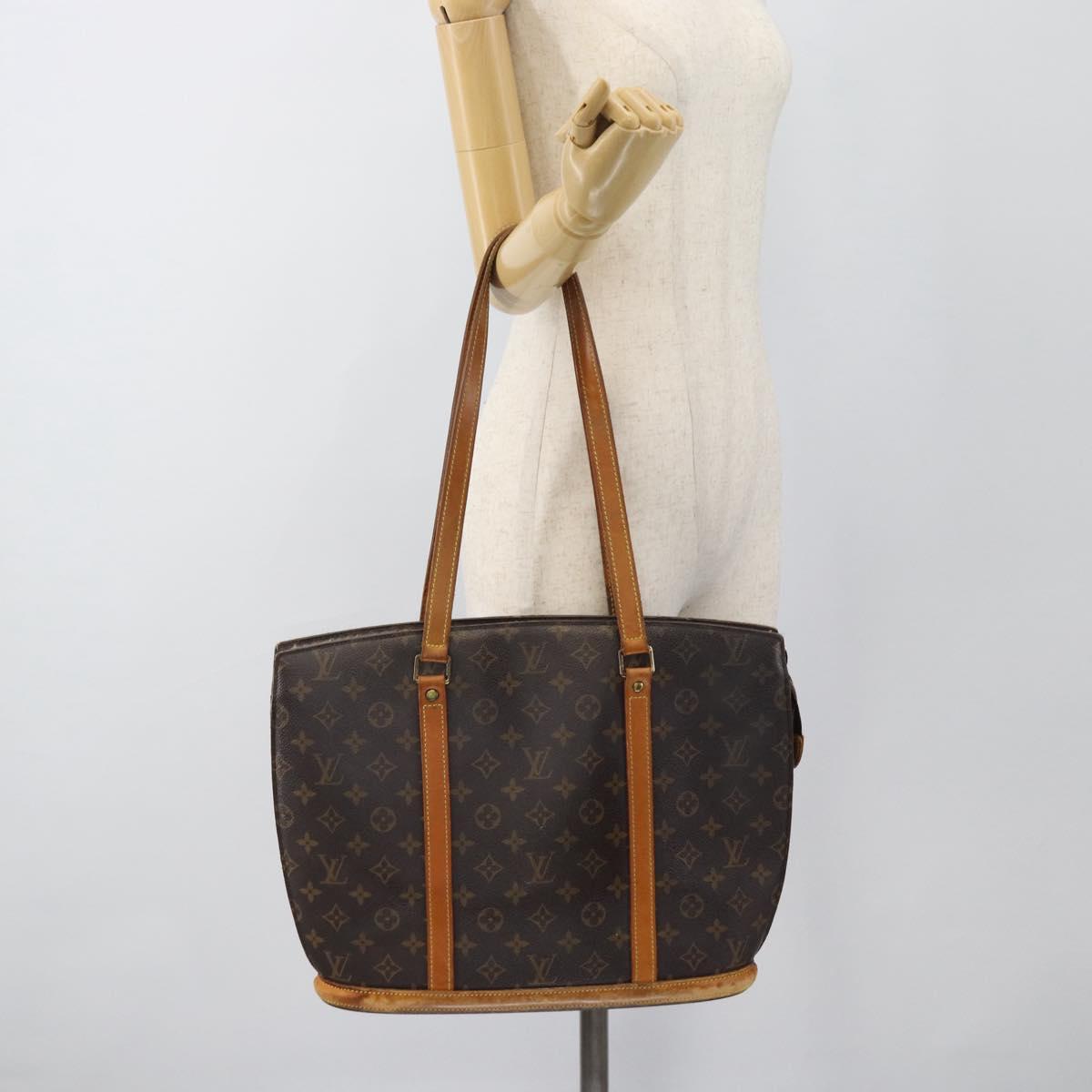 LOUIS VUITTON Monogram Babylone Tote Bag M51102 LV Auth BD1393